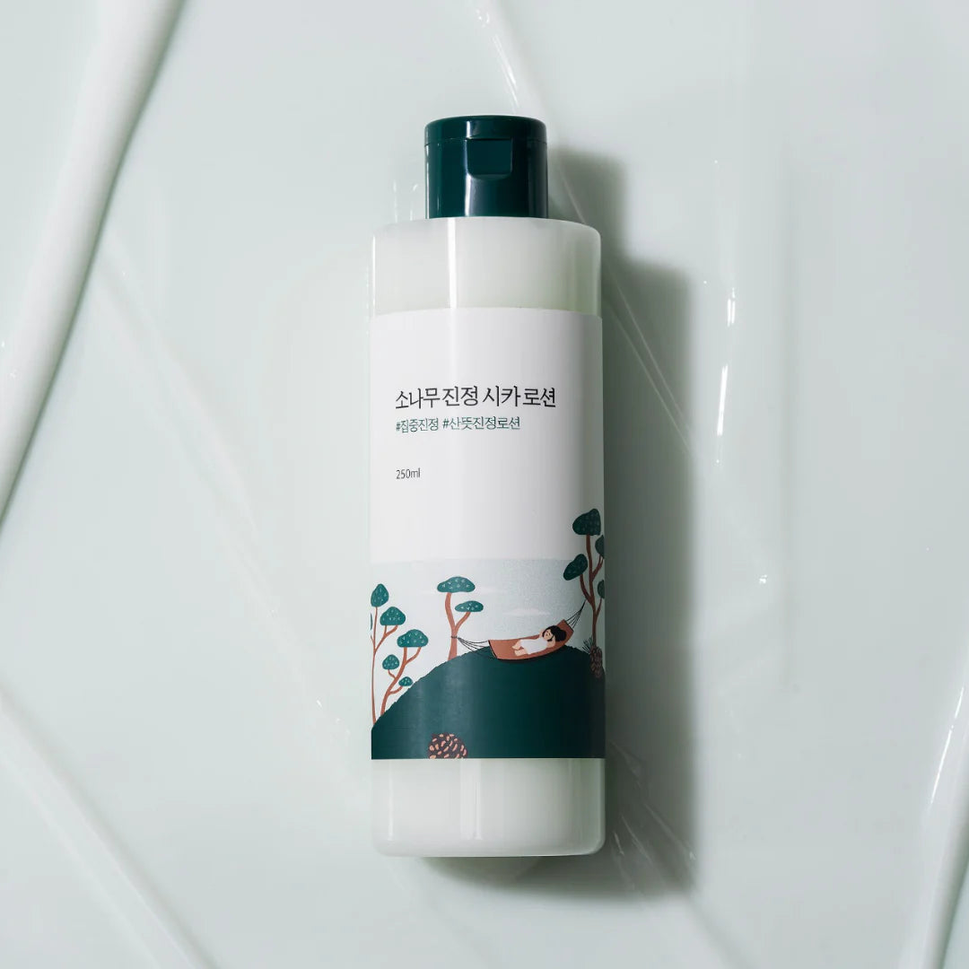 Round Lab -Pine Calming Cica Lotion_250ml راوند لاب - سيكا لوشن للوجه